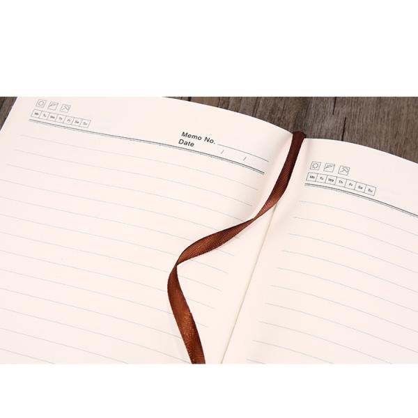 Customized Office Stationery A5 Notepad with PU Leather Cover and Personalized Design