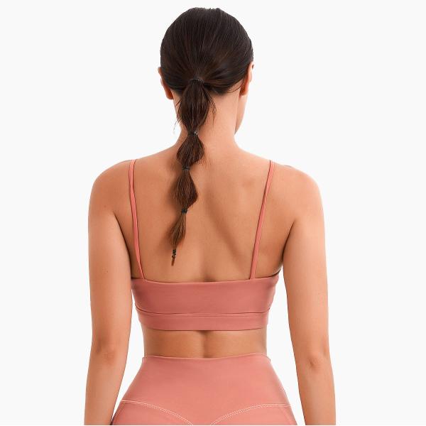 Бюстгальтеров спорт дам XS-4XL Breathable твердые спортзала нажима верхние части урожая вверх для бега