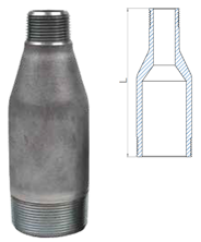 Galvanized Steel Swage Nipple With STD SCH40 SCH80 XS SCH160 XXS