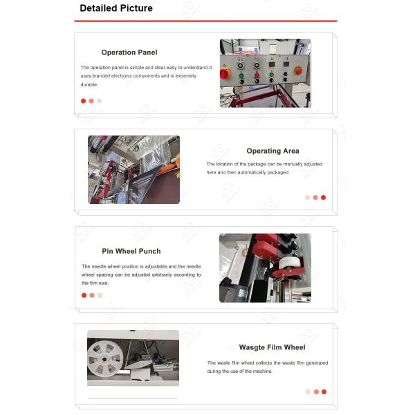 Pizza Shrink Wrap Machine Shrink Wrapping Machine for Food Gelgoog Machinery