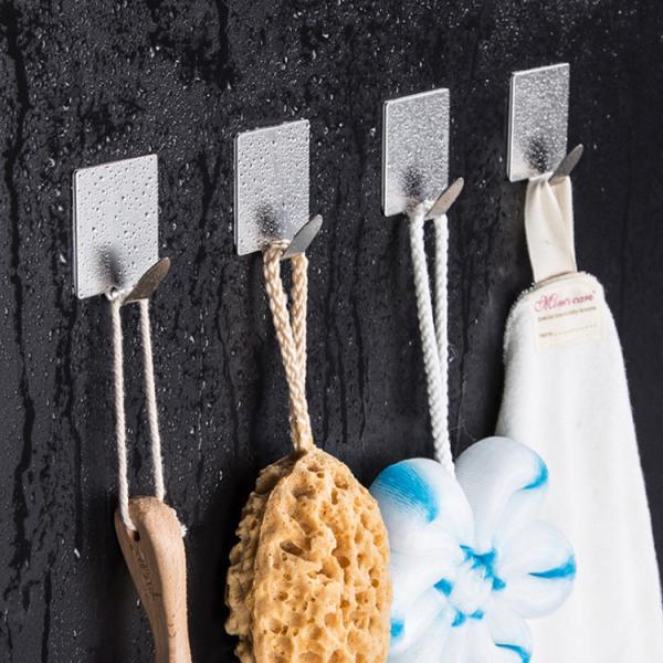 Eco - Friendly Bathroom Robe Hook Over Door Bathroom Robe And Towel Hooks