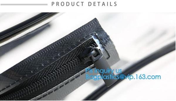Luxury cosmetic bag custom printing pvc makeup bag travel, makeup bag travel pvc zipper bag, Promotional PVC Travel Make