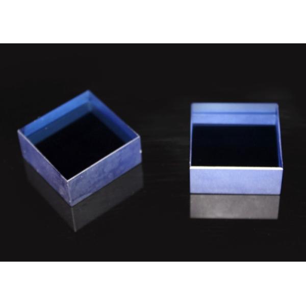 Сапфировое стекло лазера Фе3+Допед голубое на оптически плотность 3,98 г/см 3 стекла дозора