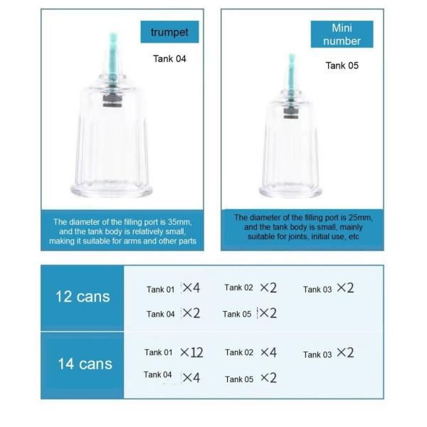 Design Medical Wet Cupping Tempering Glass and GB15979-2002 Safety Standard Compliant
