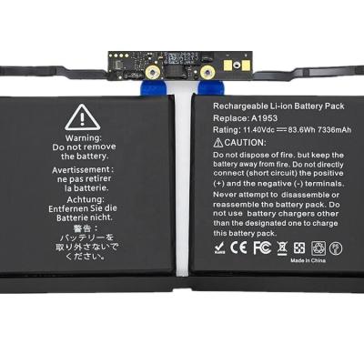 MacBook Battery A1953 (15 A1990, 2018) – 11.4V 78.66Wh 6900mAh A+ Replacement Battery