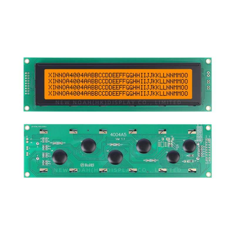 Gray Film 4004A5 Display Screen 4X40 4004 18PIN Interface Module  LCM Parallel Port With LED Backlight
