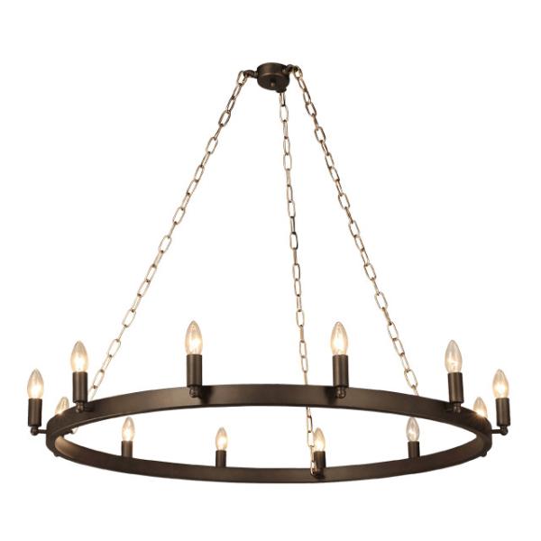 Kathy ireland Iron chandelier for Farmhouse indoor home pendant lamp (WH-CI-52)