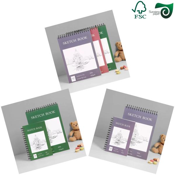 Carnet de notes papier crème papier imprimable 75g 80g papier d'impression offset 31 35 pouces FSC