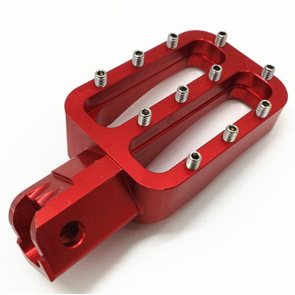 ATV Motorcycle Drag Racing Parts Pedals , Dirt Pit Bike Motorcycle Modification Parts