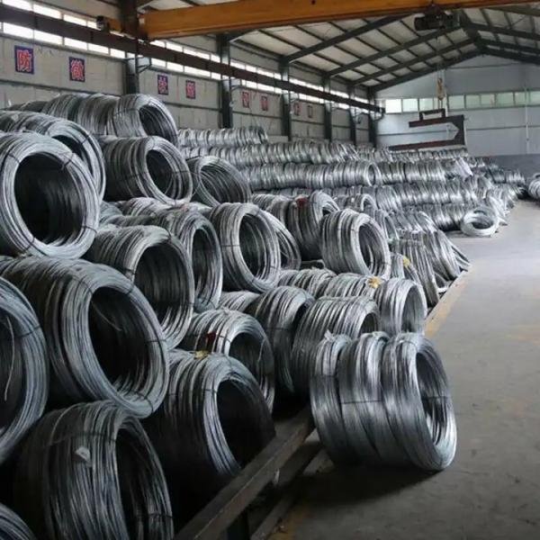 o mergulho 500kg quente galvanizou fio galvanizado 12 calibres tecido revestido do fio de aço