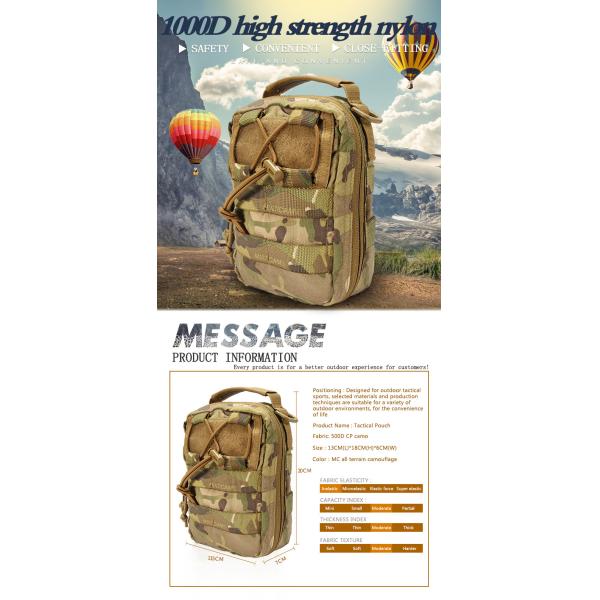 Tactical Molle Utility Pouch EMT Bag Portable Outdoor Hiking Military Pouch