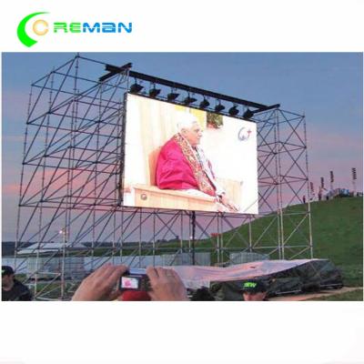 SMD 3535 Sign Rental LED Display Screen 640X640mm 960X960 Die Casting Material