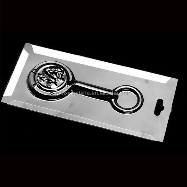 PET/PVC/PS/PP Embalagem em bolhas de cartão de papel deslizante triplo dobrável personalizado para moedas