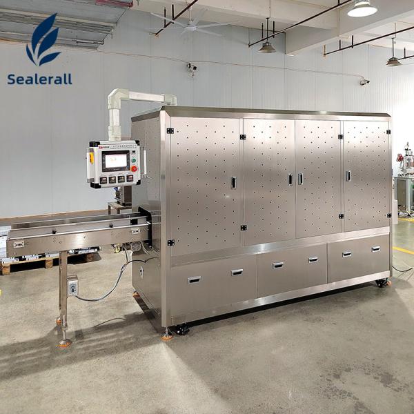 ISO9001 Stainless Steel MAP Tray Sealing Machine 0.5Mpa-0.6Mpa Pneumatic