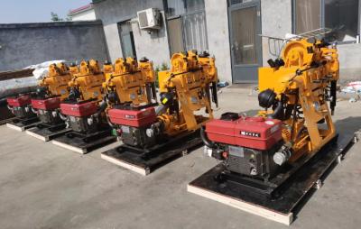 Água móvel da eficiência elevada que fura bem equipamentos, equipamento horizontal da perfuração de GK 200