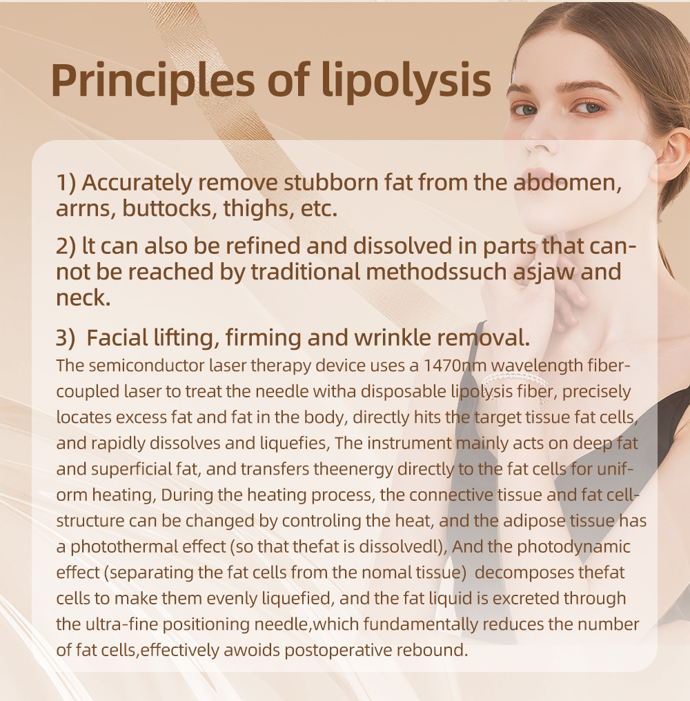 Launch High-Margin Minimally Invasive Anti-Aging & Body Contour Treatment 15W Fiber Laser 1470nm Fat Melting
