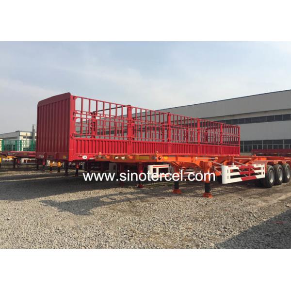 Подвесная механическая ограждение полуприцеп 53 футов сырьевой грузовой полуприц