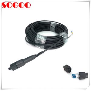 Космический оптический кабель волокна FTTP Armored CPRI водоустойчивый