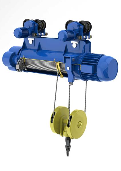 Remote Control CD/MD Electric Wire Rope Hoist 0.25t ~ 20t 12 Months Warranty