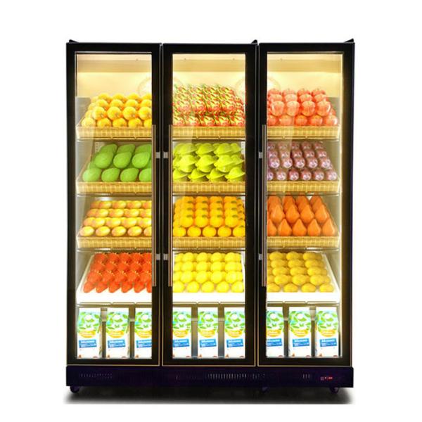 2 ~ 8 градусов Копленд компрессор Черные стеклянные двери холодильники Пиво и вино охладитель