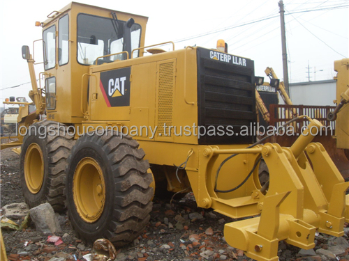 Cummins Engine Used CAT 140H Graders from Original Japan Caterpillar for Construction