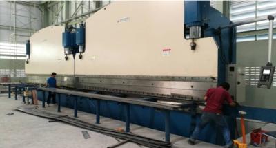 2-WE67K-400/7000 CNC Tandem Freio de Prensa Hidráulica para Fabricação de Pólo de Luz, Mastro Alto