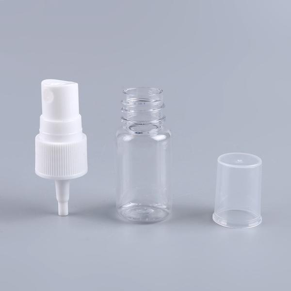 Travel Sub Bottling Fine Mist Spray Empty Bottle 20ml PET Refillable