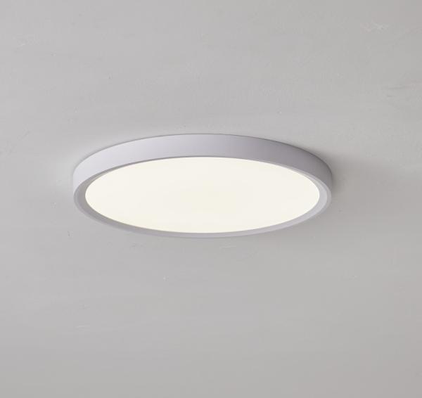 Anti Glare LED Ceiling Panel Light 18W 3 colors changing 230mm 100LM/W ABS Black housing 3mm LGP IP42 home lighting
