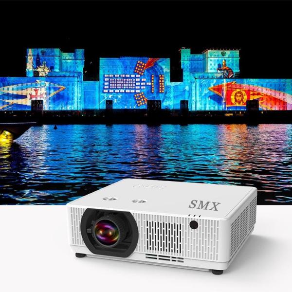 3LCD Laser Projectors 8200 ANSI Lumens Full HD Cinema Education Business Classroom Meeting Room Museum Smart Projectors
