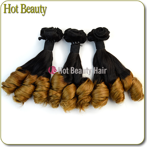 Spring Curl Funmi Grade 7A Virgin Hair Two Tone 100g 14 Inch Length