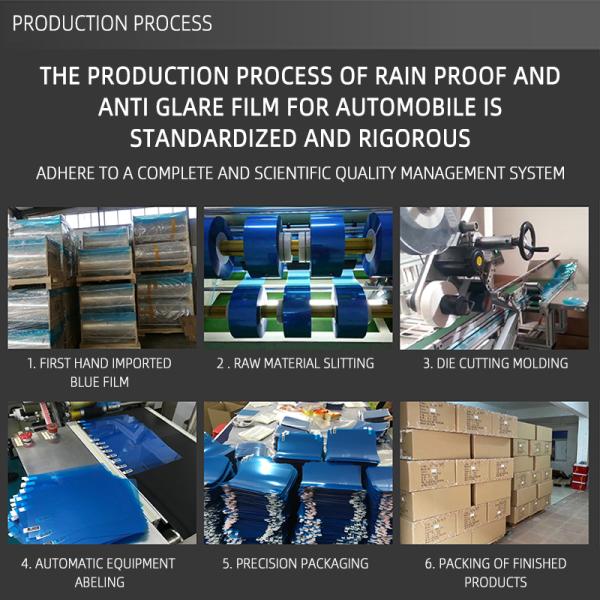 Anti Fog Car Window Film Waterproof Rain Proof Window Mirror Film PET Plastic Protection Film