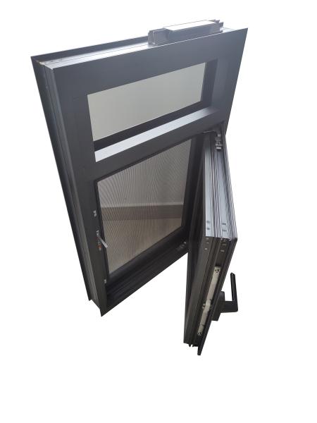 O dobro material de alumínio da decoração vitrificou Windows que o quadro de alumínio moderou a janela de vidro do balanço