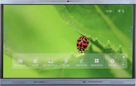 Стена СИД OEM TFT установила взаимодействующую систему андроида 8,0 Whiteboard