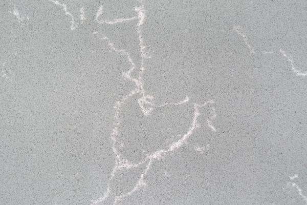 Espessura artificial de superfície lustrada de Grey Quartz Countertops Sheet 6-30MM