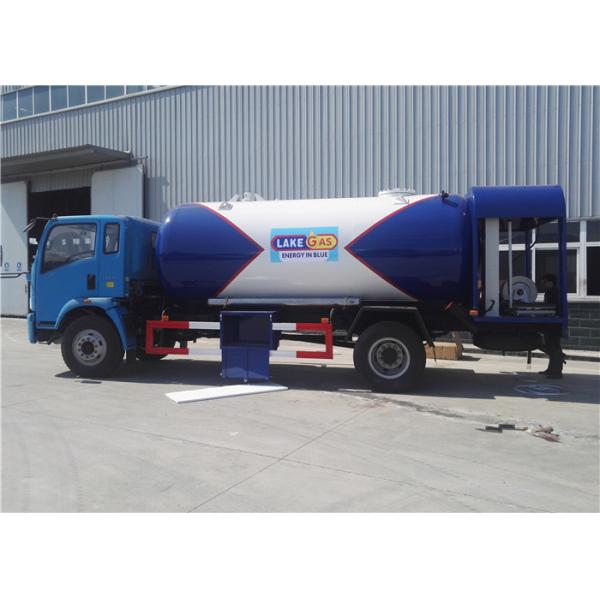 Тележка перехода Sinotruk Howo 4x2 RHD 12000L LPG