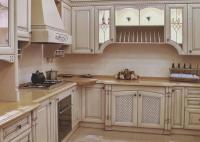 1.5cm Panel Contrasting Classic White Kitchen Island And Cabinets For Cooking And Storage