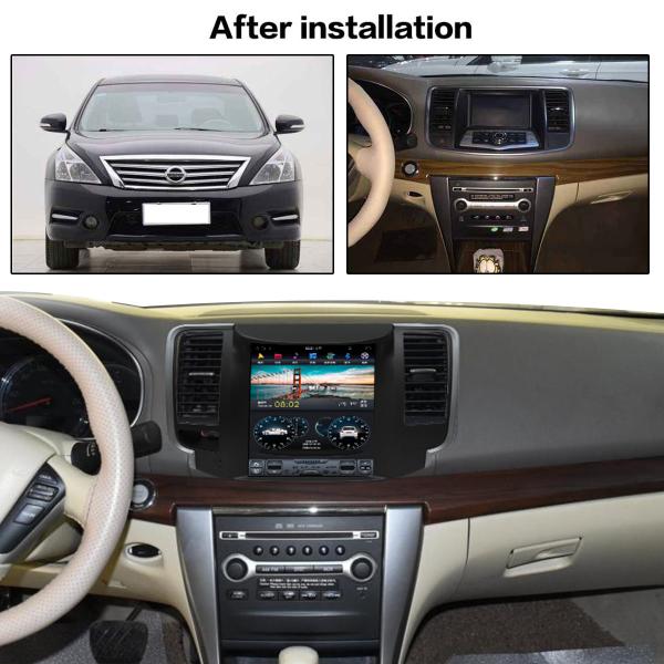 Блок фильтрующей головки касания PX6 андроида 9 CE для автомобиля NISSAN Teana 2008