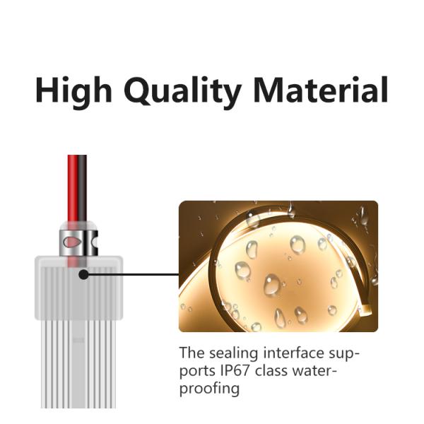 Свет неоновой трубки силикона светов прокладки 3000K СИД DC24V гибкий теплый белый