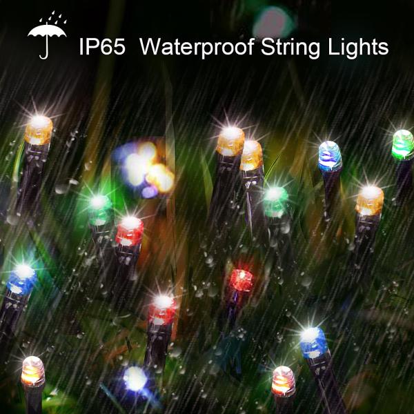 LED String Fairy Lights IP65 Waterproof Holiday Christmas Lights Outdoor Garland Solar Lamp luces led decoracion lichterkette