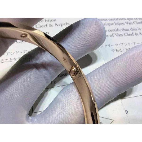 Love Bangle in 18K gold with diamonds from china jewelry factory