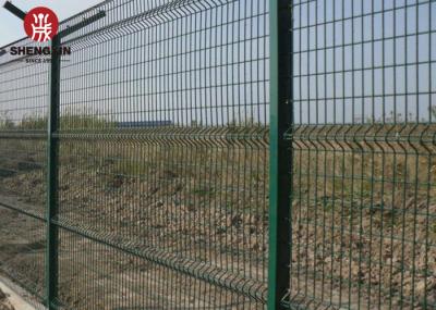 Road Curvy 3d Wire Fence Galvanized Welded Mesh Triangle