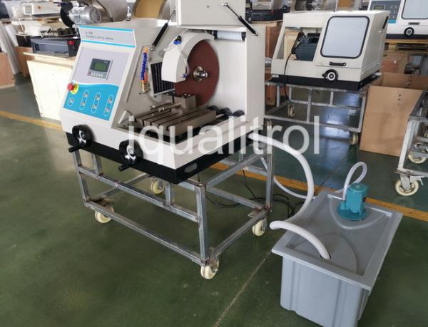 Máquina de corte metalográfico automático de precisão 3.3KW Velocidade 2100rpm Refrigeração por água