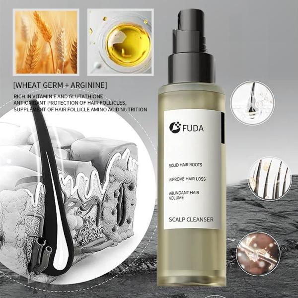 Triple Acid Peptide Anti Dandruff Hair Cleanser Serum For Scalp Repair 125ml OBM