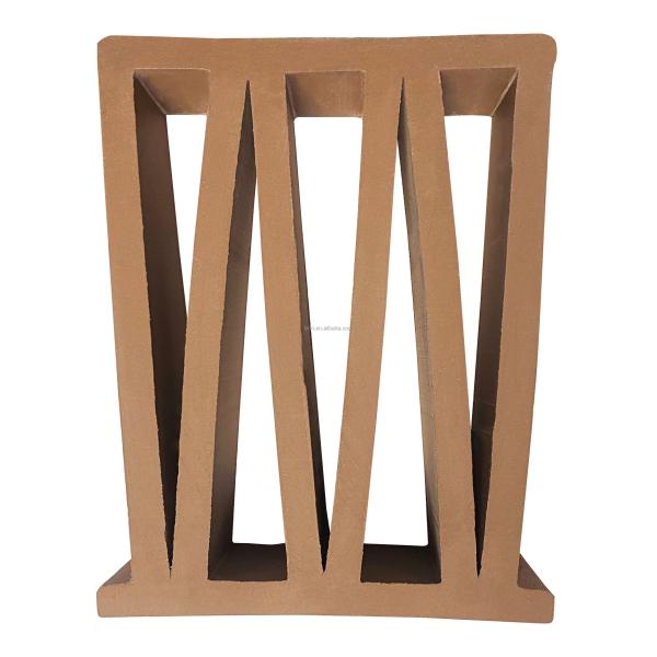 1100N Resistencia a la compresión ladrillos duraderos de fuego para la brisa Diseño de cercas de ladrillos de cemento