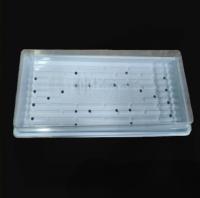 Caja rectangular personalizada de PET de 1,2 mm de espesor para aislamiento de invernadero y plantación de plantas, caja para plantas verdes