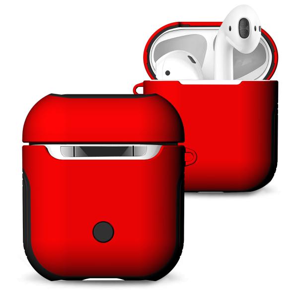  Shockproof Protective Portable Soft TPU+Hard Cover Accessories for Apple AirPod Charging case 2 & 1