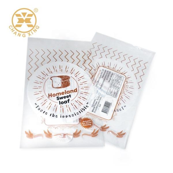 Sacos plásticos do pão do empacotamento de alimento do lldpe do empacotamento de pão da padaria do produto comestível