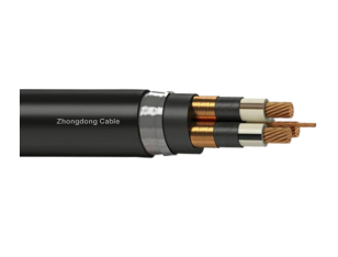 6/10kV Double GST Armoured Cable 3X70mm2+1X10mm2 VEVBbShv for Mine Networks