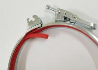 Tubo ajustável Ajuste de perna para parafuso de libertação rápida Aperto de tubos de aço galvanizado Clips de aço 160mm