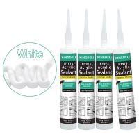 Mastic acrylique transparent de silicone de généraliste, mastic antifongique résistant à l'humidité de salle de bains